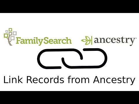 EASILY Attach Ancestry or Any Record to FamilySearch