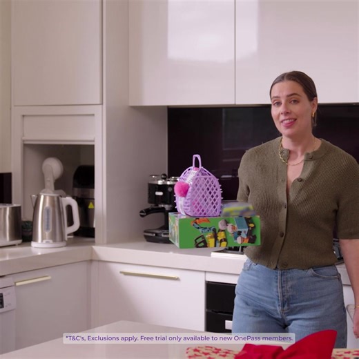 OnePass members get free delivery on eligible items or orders when they shop online at Kmart, Target, Bunnings Warehouse, Officeworks, and Priceline, with no minimum spend.* *T&C's, Exclusions apply | OnePass