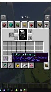 HOW TO PREPARE ULTIMATE POTIONS with ASTRAL DUST in Enigmatic Legacy MINECRAFT