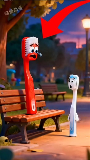 Toothbrush’s Emotional Story 😭 | The Story That Made Everyone Cry 😢💔 Must Watch #shorts #cartoon