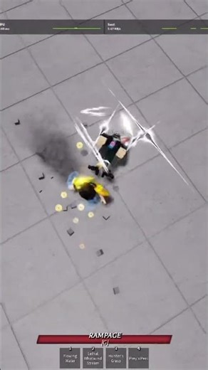 Garou Medium Combo #roblox #tsb #edit #techskills