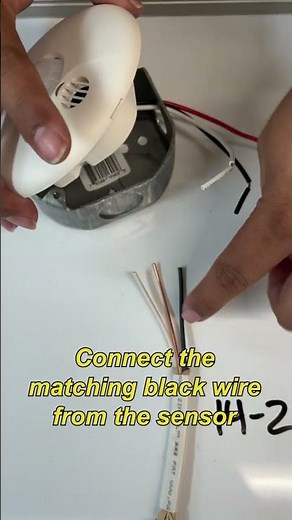 How to Wire a Dual-Tech Ceiling Sensor #install #demo #whiteboard #wiring #techadvice #diy #hightech