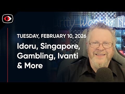 Idoru, Singapore, Gambling, Smartertools, Ivanti, ZeroDayRat, Twiki, and Aaran Leyland - SWN #554