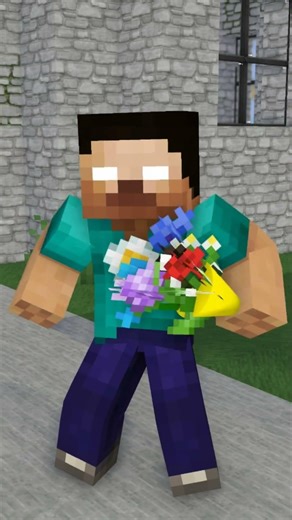 Herobrine Last Gift Before Goodbye | Minecraft Sad Love Story