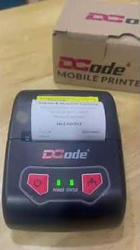 Dcode Bluetooth Thermal Printer 🖨️