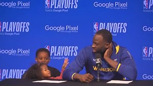 78K views · 4.4K reactions | Family is everything ❤️ During the press conference Thursday night after playing against the Lakers, Warriors' Draymond Green shared why it's so important for him to have his kids around for special moments like these. https://abc7ne.ws/3LBTdJT | ABC7 News | Facebook