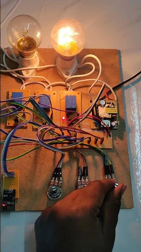 HVS-4588. IoT Transmission line Fault detection using Arduino with Webpage Monitoring and Alerts.