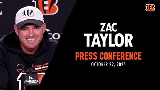 Zac Taylor Discusses Week 8 Against Jets | PRESS CONFERENCE
