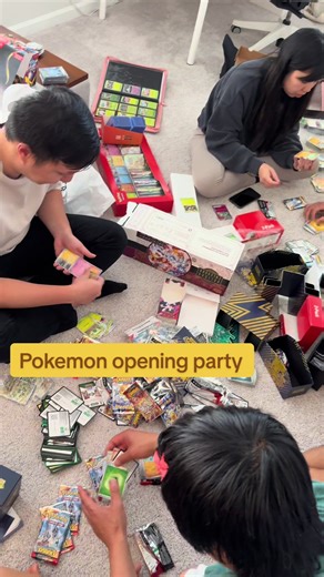 Pokemon Card Opening Party: A Fun Experience