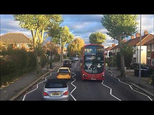 FULL ROUTE VISUAL | London Bus Route X26 - Heathrow Airport to West Croydon | WHV46 (BP15OLU)