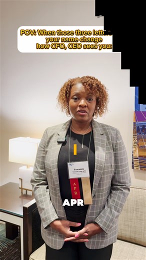 For Towanda Long, APR, becoming Accredited in Public Relations helped her get a seat at the table with the company's top leadership. Ready to take your own career to the next level? Learn how to apply for the APR here: https://www.prsa.org/professional-development/accreditation-in-public-relations-(apr)?utm_source=facebook&utm_medium=social&utm_campaign=apr | Public Relations Society of America (PRSA) | Facebook