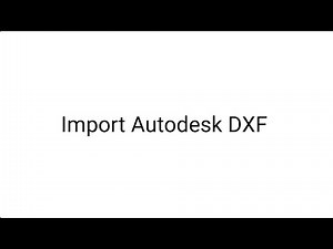 Import Autodesk DXF into ScanPlan 6 with BeamTool 10