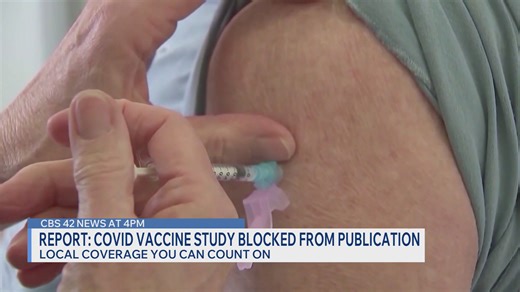 Report: COVID vaccine study blocked from publication