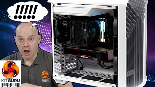 Fractal Design Torrent Compact w/ Noctua Chromax Black! 😳