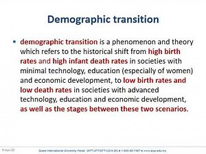 Demography and Vital statistics