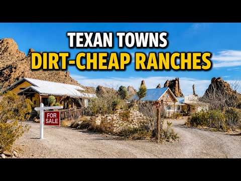 13 Texas Ghost Towns Where Ranches Are So Cheap… You’ll Think It’s a Scam