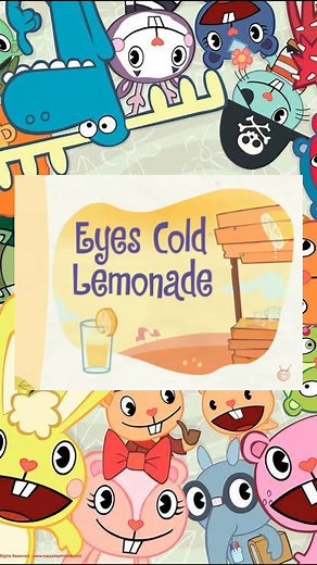 #happytreefriends - Eyes Cold Lemonade . . . . . When life gives you lemons, make lemonade!