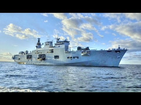 Royal Navy Flagship HMS Ocean – Amphibious Assault Operations