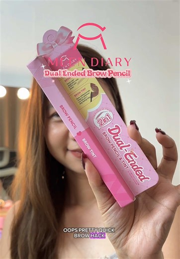 On fleek kilay in seconds! MLENDIARY brow pencil = game changer! ♡ @Mlen beauty shop #MLENDIARY #mlendiaryph #browgel #browpencil #kilayislife