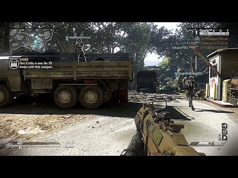 CoD Ghosts LIVE Infected MSBS Gameplay