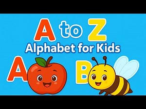 ABC | Alphabet Learning for Kids | A for Apple 🍎 B for Bee 🐝 C for Cow 🐄 | Fun Talking Alphabet #ABC