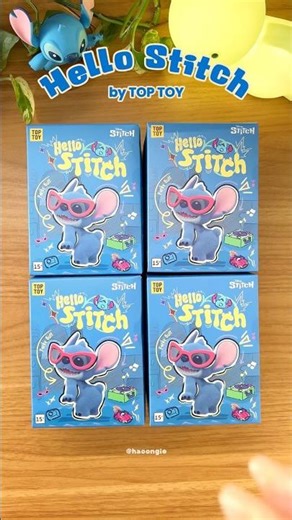 unboxing ​⁠@toptoy_onlinestore Hello Stitch blind box series #stitch