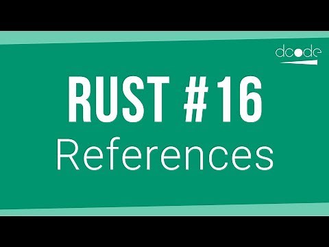 Rust Programming Tutorial #16 - References