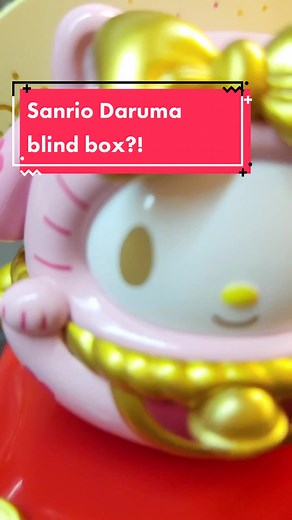 Cute Sanrio Daruma Blind Box Unboxing