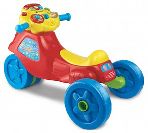 VTech, 2-in-1 Learn & Zoom Motorbike, Riding Toy for 1 Year Old
