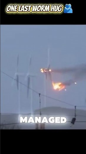The Final Hug: Trapped 70 Meters in a Burning Wind Turbine