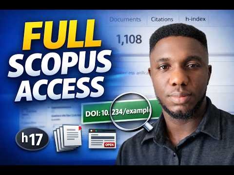 How to Check a Researcher’s Full Scopus Profile (With Access)