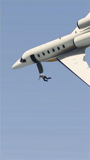 Pilot Jumps Out as Plane Catches Fire Mid Air