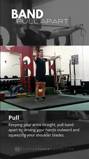 Band Pull-Apart – How to Perform It Correctly | Trevor Kashey Nutrition (TKN Movement Library)