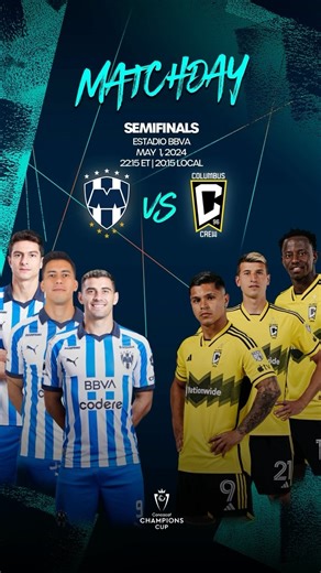13K views · 207 reactions | The Final awaits!  Monterrey vs Columbus  Who will secure a spot in the final? | Concacaf Champions Cup | Facebook