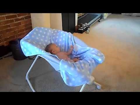 Baby farts loudly