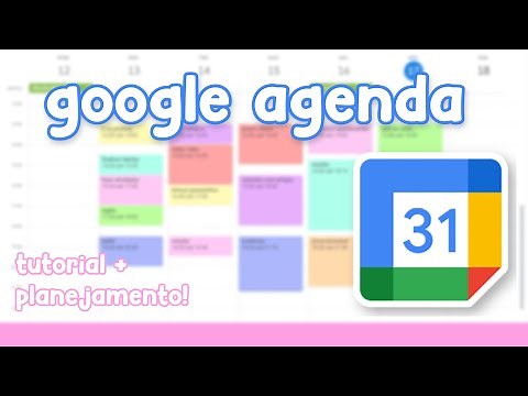 COMO USAR O GOOGLE AGENDA (tutorial + planejamento) - Estudos | Batatube