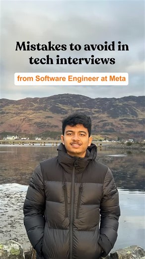 Lav Joshi - Hello world | Mistakes to avoid in tech interviews 💻 Save this reel and go through this before every interview. Most candidates don’t fail because... | Instagram