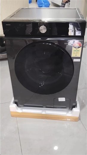 SUMSUNG - WW12DB8B54GB Fully automatic front load 12.0kg Washing machine touch screen unboxing 🎁👌🤗