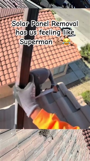 Solar Panel Removal in Las Vegas has to be one of our favorite services to offer ☀️