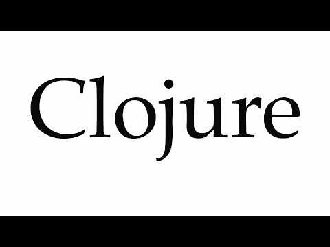 How to Pronounce Clojure