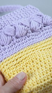 8.1K views · 92 reactions | Mini sac à main au crochet facile ! Miarti臨 | Miarti - Crochet et Tricot | Facebook