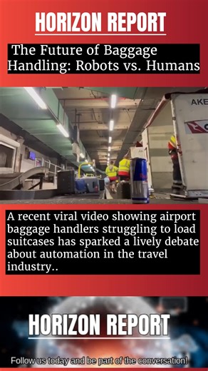 The Future of Baggage Handling: Robots vs. Humans A recent viral video showing airport baggage handlers struggling to load suitcases has sparked a lively debate about automation in the travel industry. With over 230,000 views, the footage highlights the chaos and potential for damage, leading many to humorously suggest that "robots are coming for their jobs." But is there some truth to this? According to a 2023 report by IATA, robotic systems could reduce the number of mishandled luggage cases b
