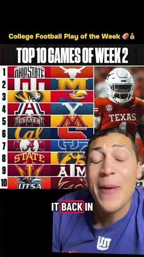 Going back to the well for CFB Week 2 picks 📈🔥 The Border War! #collegefootball #cfb26