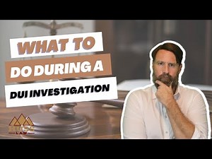 What to do During an Arizona DUI Traffic Stop - Huss Law PLLC