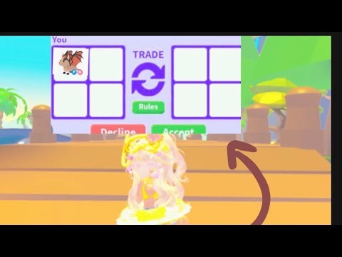 Testing adopt me scammers! @NaidzGaming don't trust her!!