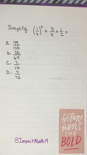 Understanding Order of Operations with Fractions