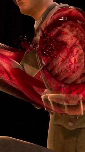 Shot through the heart 💘 and you’re to blame #dustinsgamingreality Sniper Elite VR