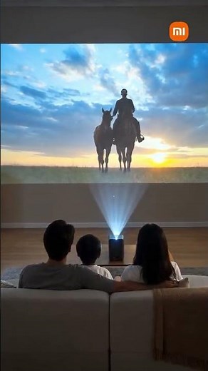 🎬 Huge 120"screen! Xiaomi Projector L1 Pro is a home cinema game changer.🍿✨ #Xiaomi #Tech #SmartHome