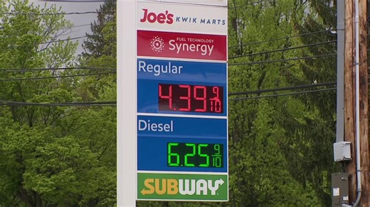 A look at gas prices throughout our area