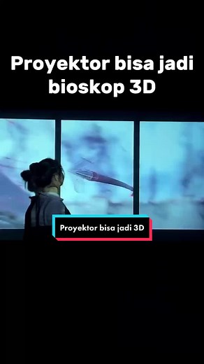 Ternyata proyektor aja udah bisa kayak bioskop 3D loh! keren banget kan… #androidproyektor #proyektormurah #erocprojector #projector #eroc #nontonbareng #filmbioskop #nontonbioskop3d #proyektor